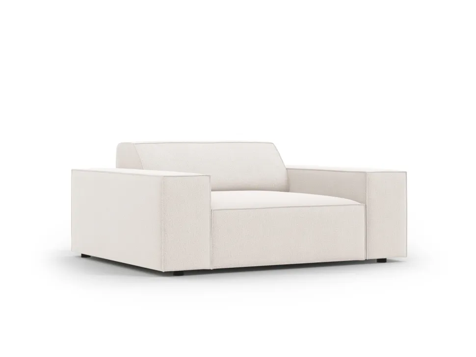 Fotel Jodie Light Beige Structured Fabric