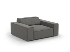 Fotel Jodie Light Grey Velvet