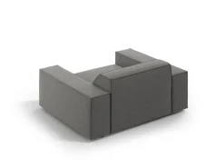 Fotel Jodie Light Grey Velvet