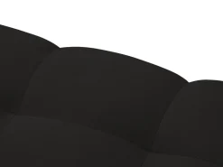 Fotel Justin Black Structured Fabric