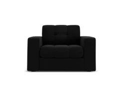Fotel Justin Black Velvet
