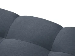 Fotel Justin Dark Blue Structured Fabric