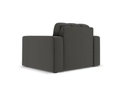 Fotel Justin Dark Grey Structured Fabric