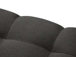 Fotel Justin Dark Grey Structured Fabric