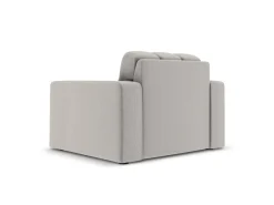 Fotel Justin Light Grey Structured  Fabric