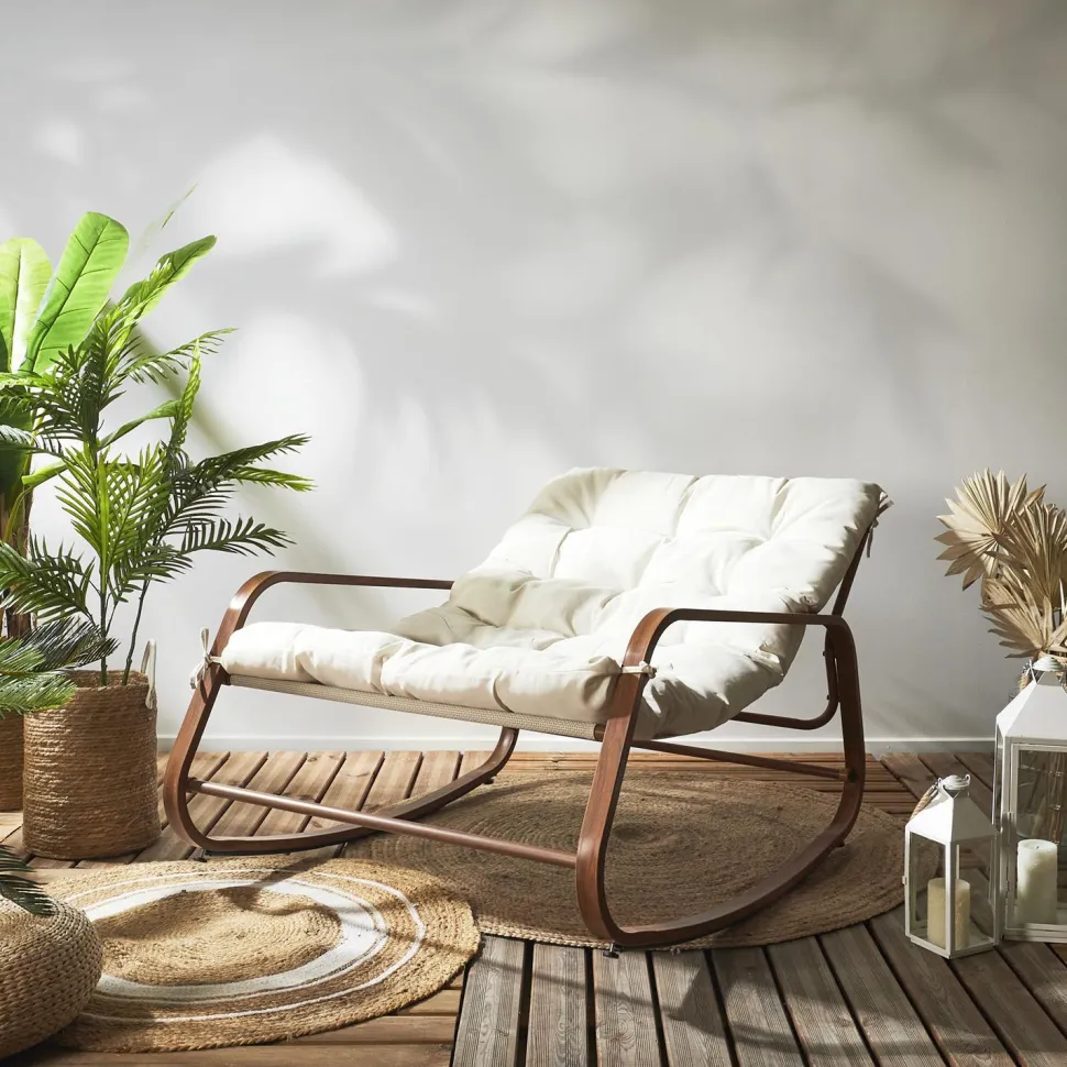 Fotel Miami ogrodowy biały