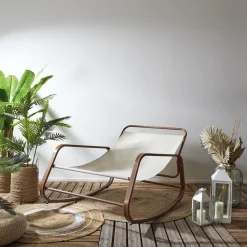 Fotel Miami ogrodowy biały