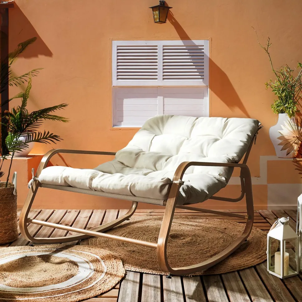 Fotel Miami ogrodowy biały