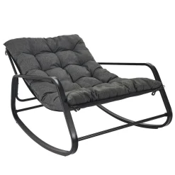 Fotel Miami ogrodowy szary