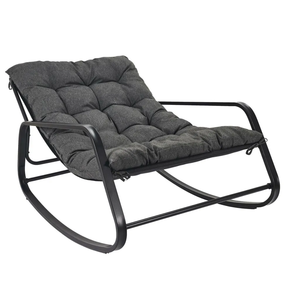 Fotel Miami ogrodowy szary