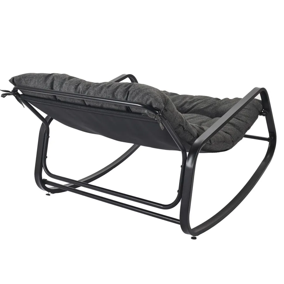 Fotel Miami ogrodowy szary