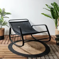 Fotel Miami ogrodowy szary