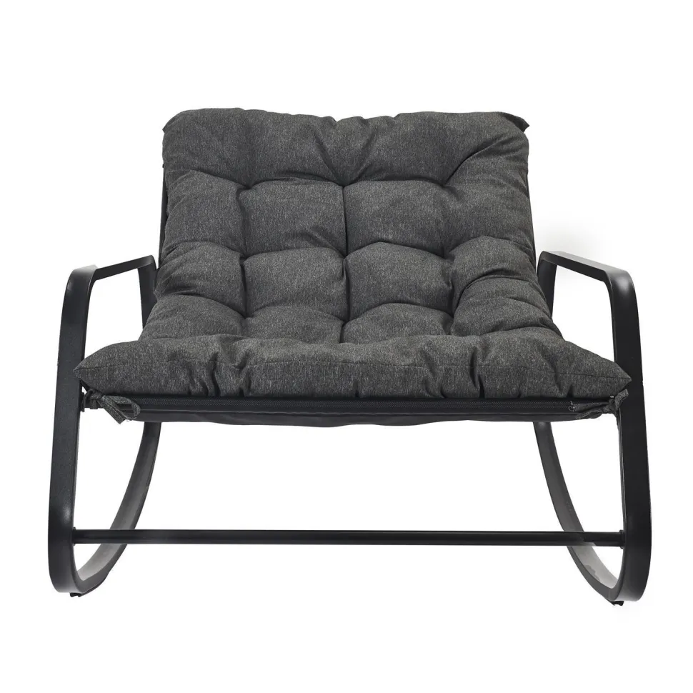 Fotel Miami ogrodowy szary