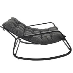 Fotel Miami ogrodowy szary