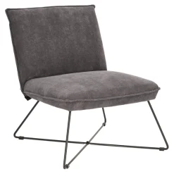 Fotel Moana szary sztruks