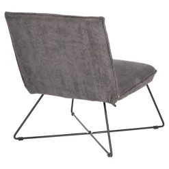 Fotel Moana szary sztruks