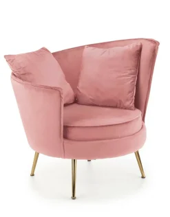 Fotel Modin różowy