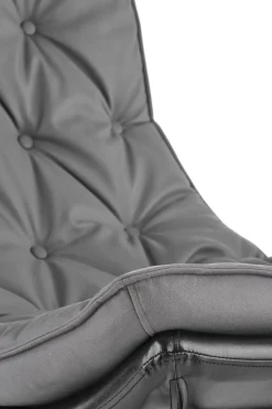 Fotel na biegunach Digro szary