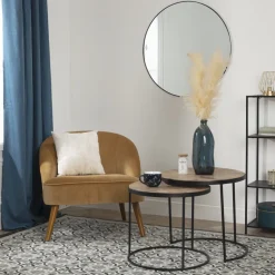 Fotel Naova żółty