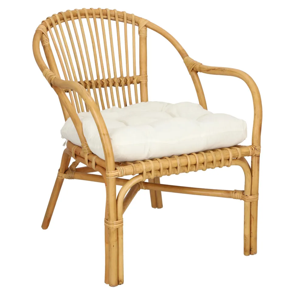 Fotel Neta rattan naturalny