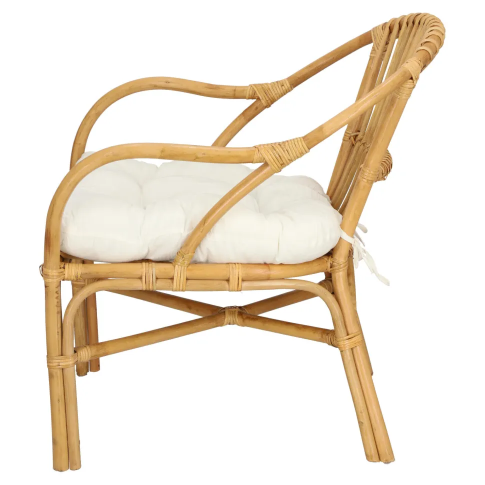 Fotel Neta rattan naturalny