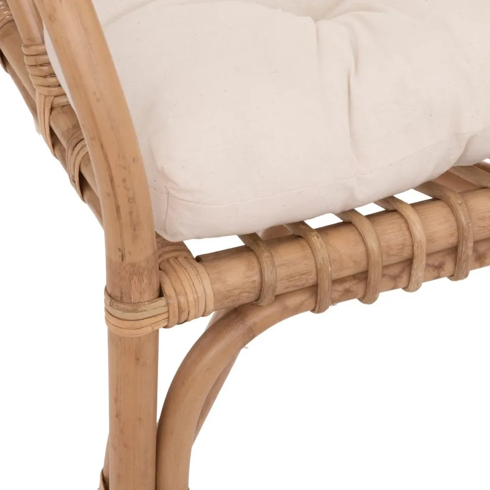 Fotel Neta rattan naturalny