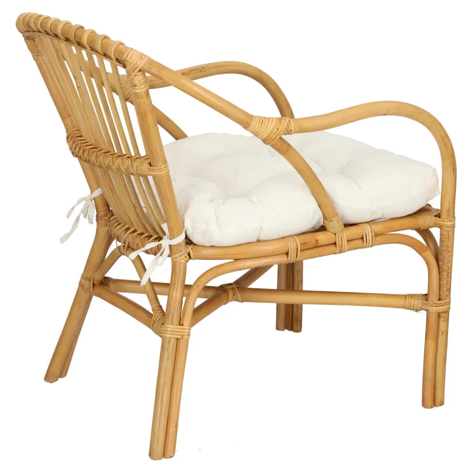 Fotel Neta rattan naturalny