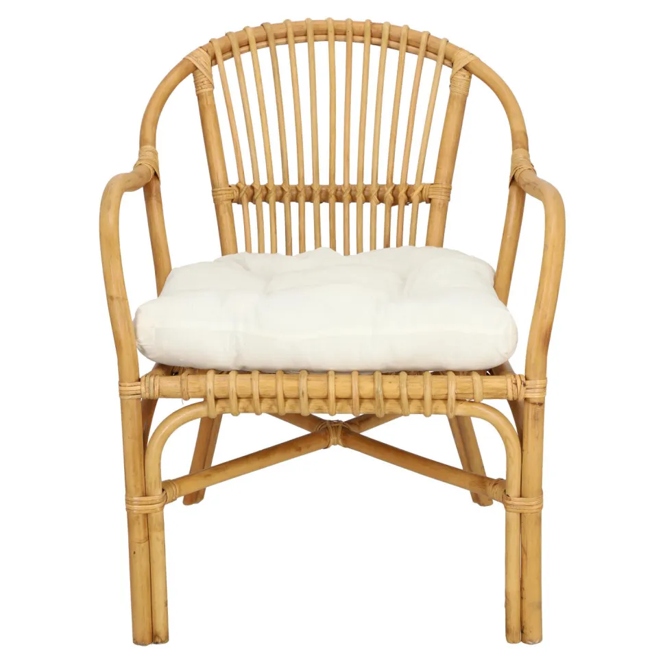 Fotel Neta rattan naturalny