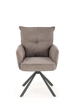 Fotel obrotowy Aldora popielaty