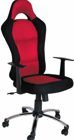 Fotel obrotowy Corso czerwony