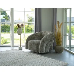 Fotel obrotowy Valletta szary