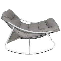 Fotel ogrodowy bujany Tenerife szary