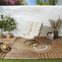 Fotel ogrodowy Petra beżowy