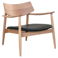 Fotel Olvera dąb naturalny/ czarny