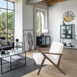 Fotel Orac beżowy jasny