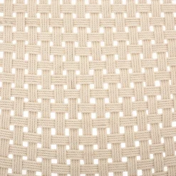 Fotel Raina makrama biały