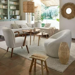 Fotel Romi bounce biały