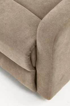 Fotel rozkładany Graus beżowy