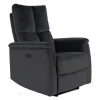 Fotel rozkładany Mars czarny VIC