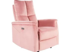 Fotel rozkładany Mars różowy VIC