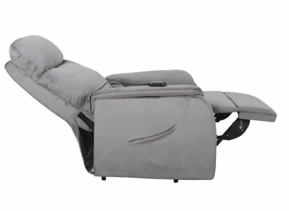 Fotel rozkładany recliner Ariel szary