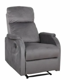 Fotel rozkładany recliner Paige VIC szary
