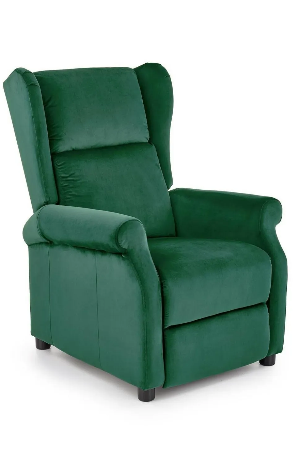 Fotel rozkładany recliner Nagu zielony ciemny