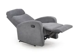 Fotel rozkładany recliner Graus szary