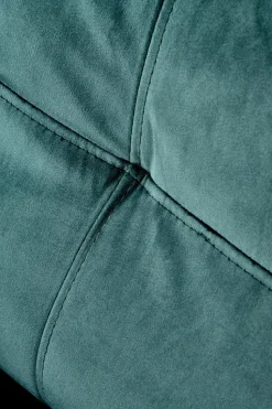 Fotel rozkładany recliner Dativo welwet zielony