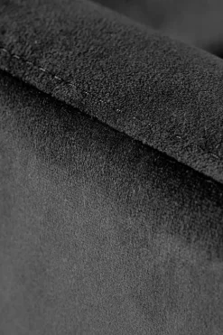 Fotel rozkładany recliner Dativo welwet czarny