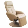 Fotel rozkładany recliner Gotebord beżowy