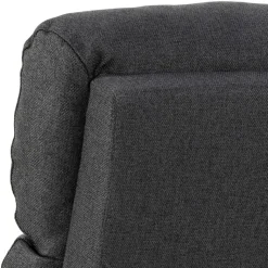 Fotel rozkładany recliner Siom antracyt