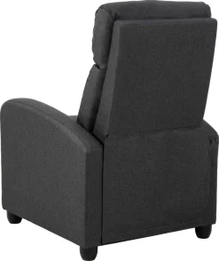 Fotel rozkładany recliner Siom antracyt