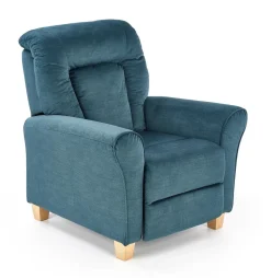 Fotel rozkładany recliner Darb niebieski